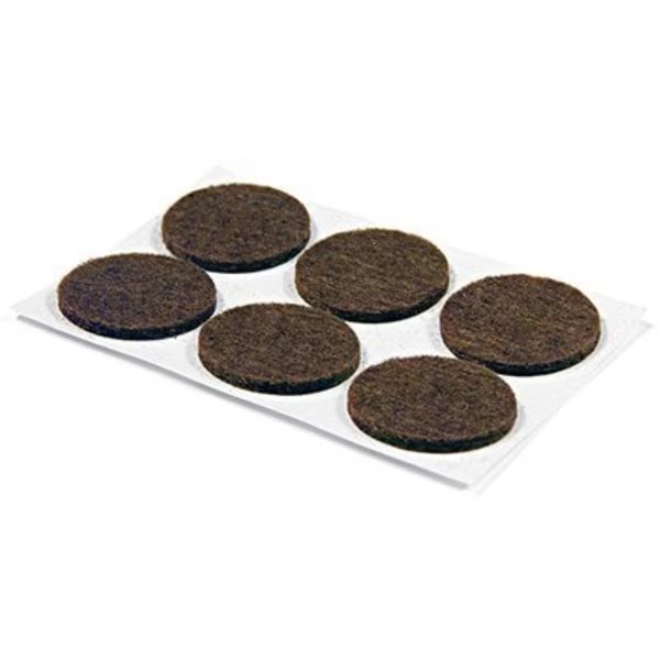 TG 6PK 34BRN Felt Pad, Richelieu America, Mfr#: 23150TV